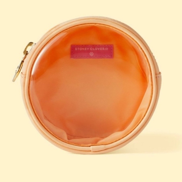 Stoney Clover Lane Handbags - Stoney Clover Round Pouch Bag Orange